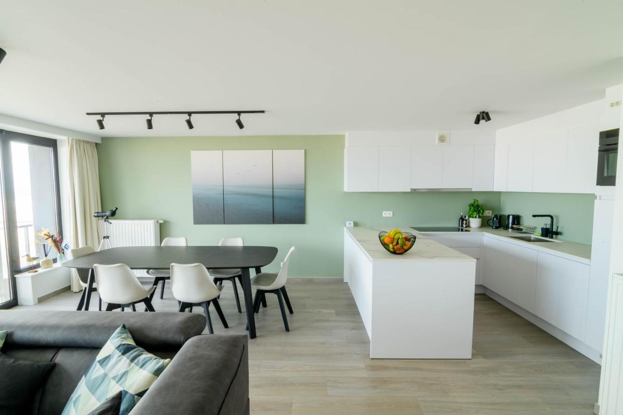 Premium Holidays - New Modern Apartment Oostkant With Seaview At Westende Middelkerke Exteriér fotografie