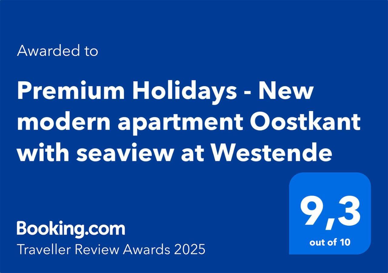 Premium Holidays - New Modern Apartment Oostkant With Seaview At Westende Middelkerke Exteriér fotografie